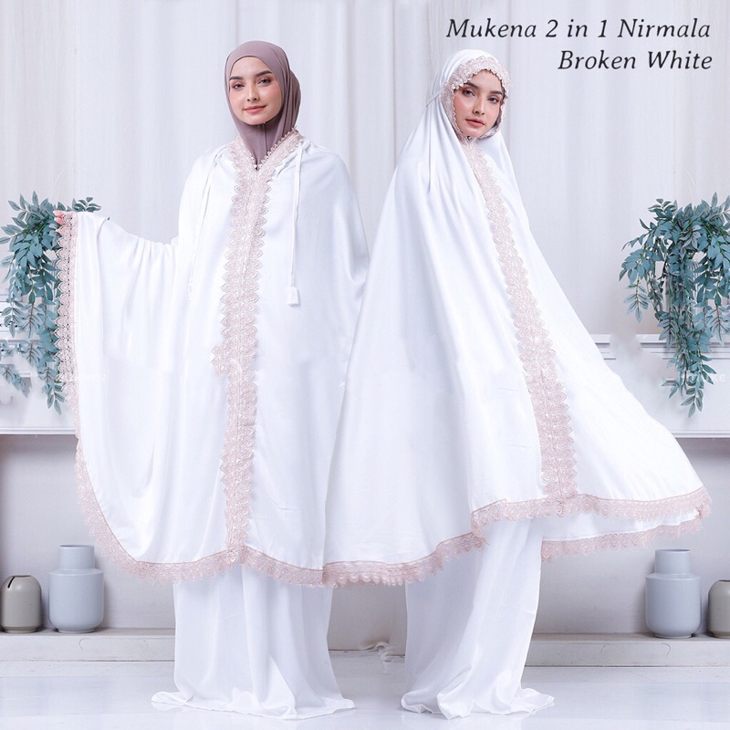 Mukena Dewasa 2in1 Nirmala Silk Premium