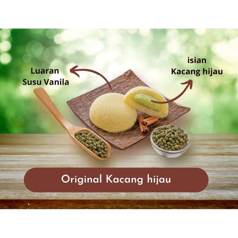 

Bakpia Kukus Tugu Jogja Original Kacang Hijau Travelpack