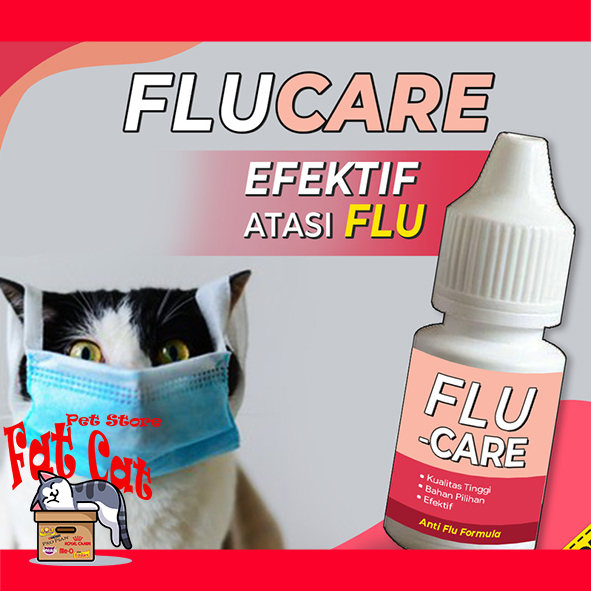 FluCare obat flu kucing pilek cair tetes