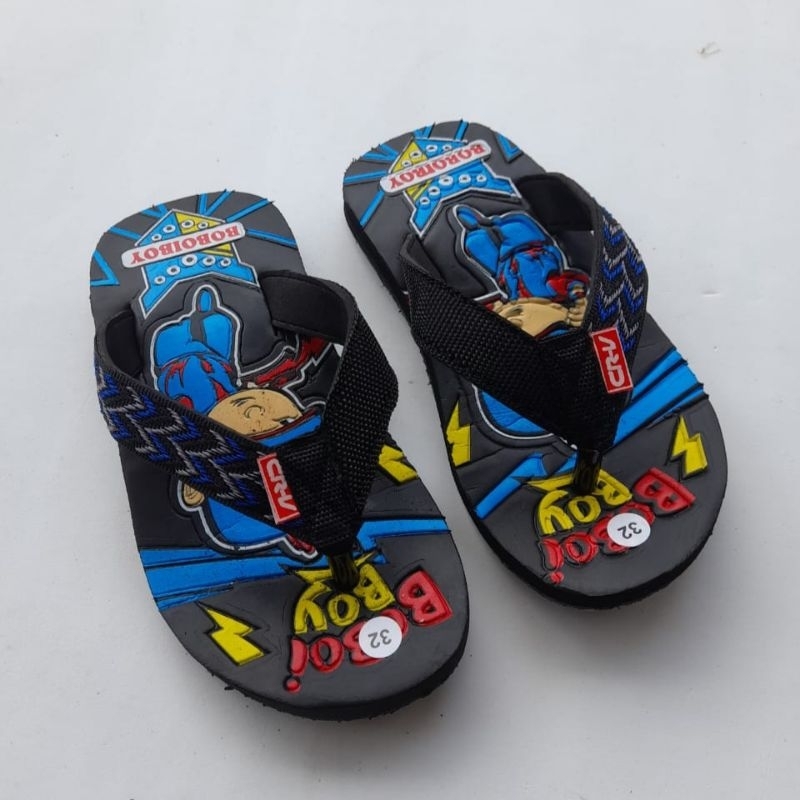 Sandal Jepit Anak Laki-laki Boboiboy Slimplex