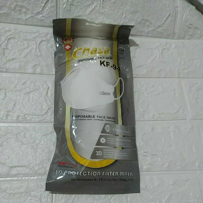 Masker Kf94 Ready Putih