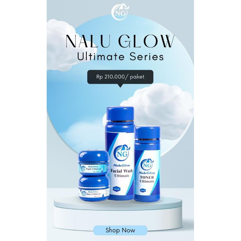 Nalu Glow Skincare | NALUGLOW Ultimate Series | KRIM FLEK