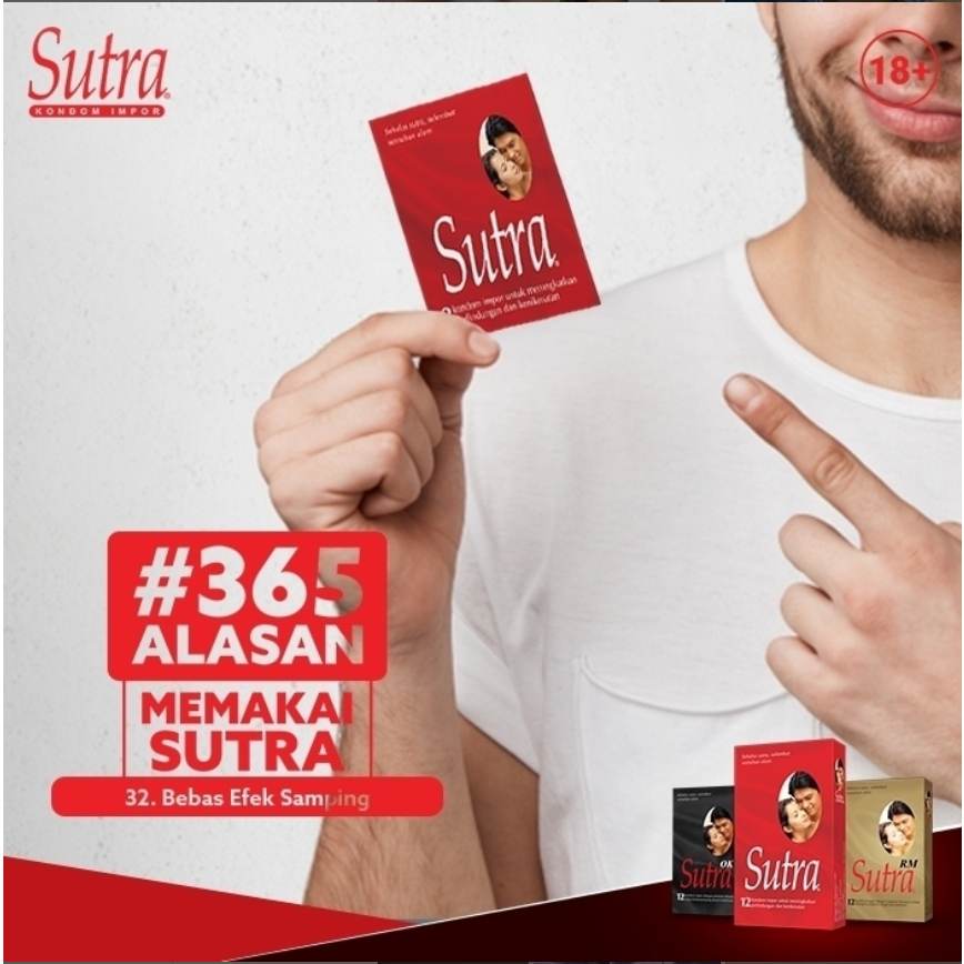 [BPOM] Kondom Sutra Classic Isi 12 Pcs Free Sutra Tisue / Kondom Sutra Merah / Sutra Kondom Import / MY MOM