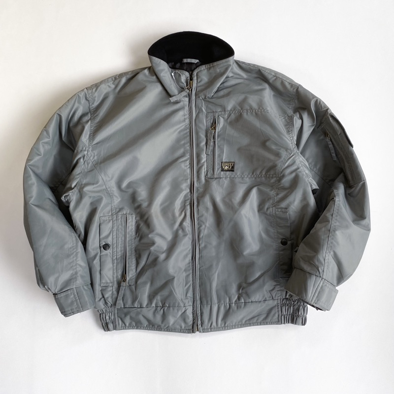 Jaket vintage Lonely Wolf Bomber