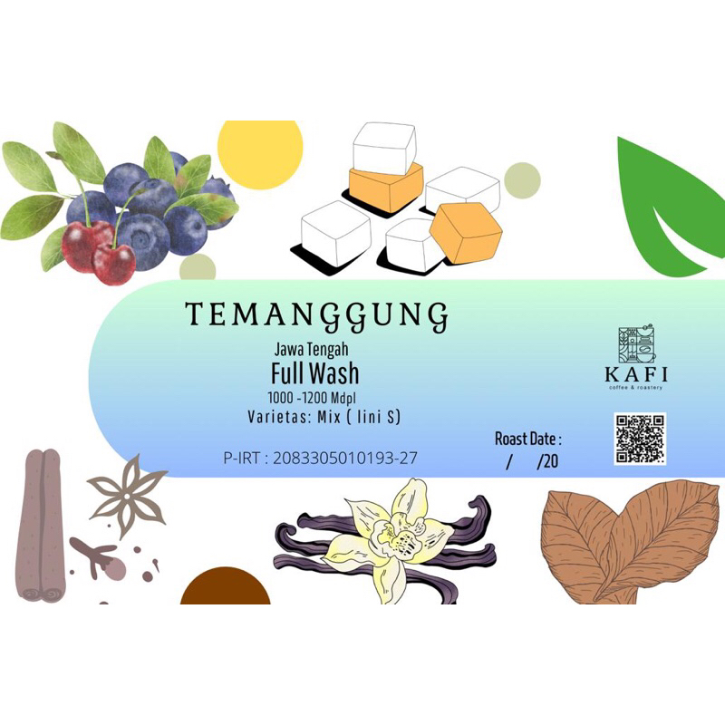

COFFEE ARABIKA TEMANGGUNG FULL WASH || BESTSELLER!!!