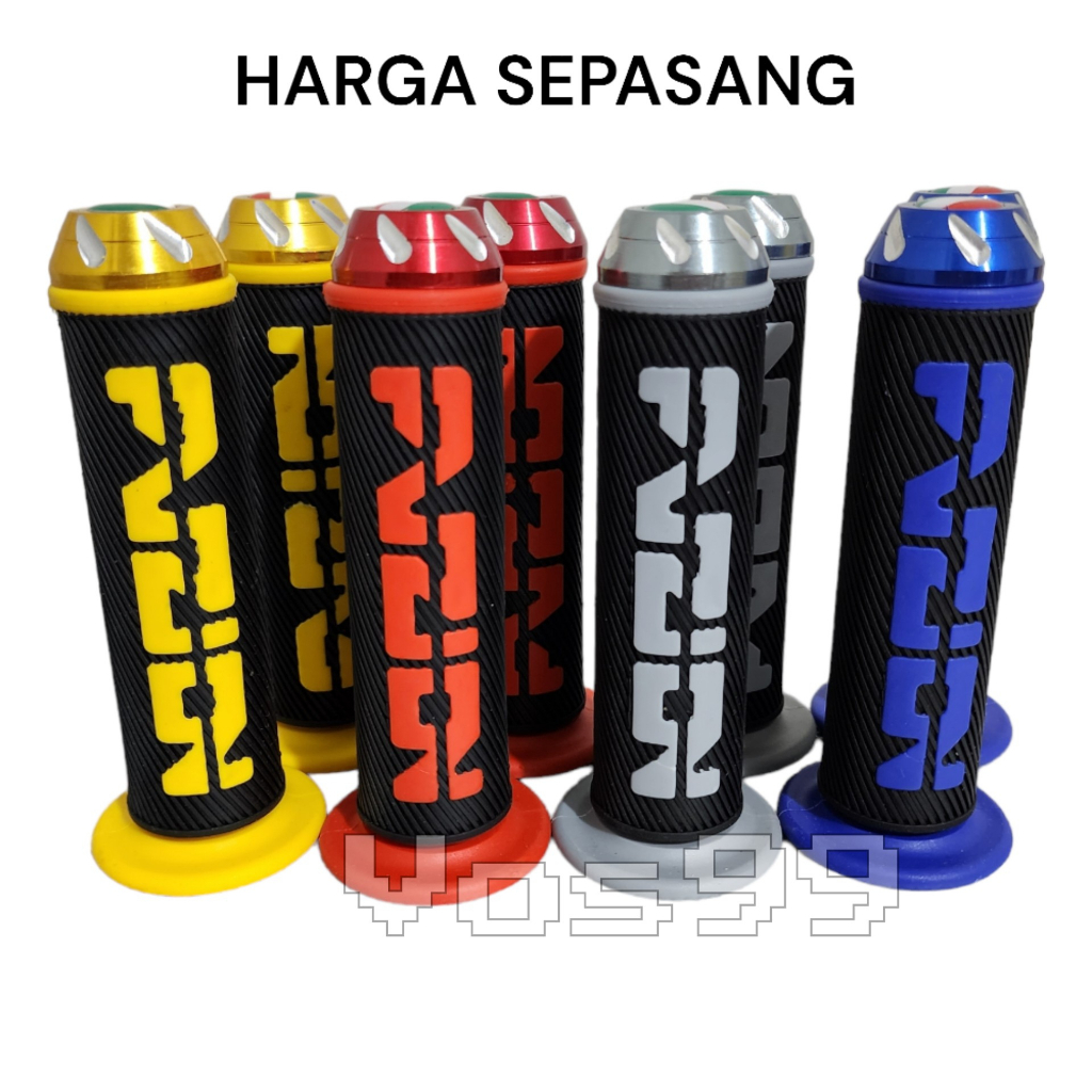 HANDGRIP GRIP BULU TULISAN FUZION TIMBUL PLUS JALU STANG CNC EMPUK ENAK DIGENGGAM UNIVERSAL