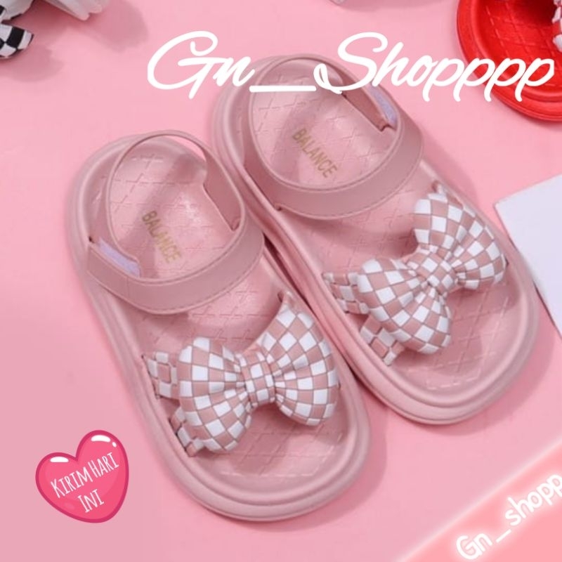 24-29 Sandal Anak Perempuan Tali Tumit PITA CATUR FULL JELLY TERBARU 1715-1S