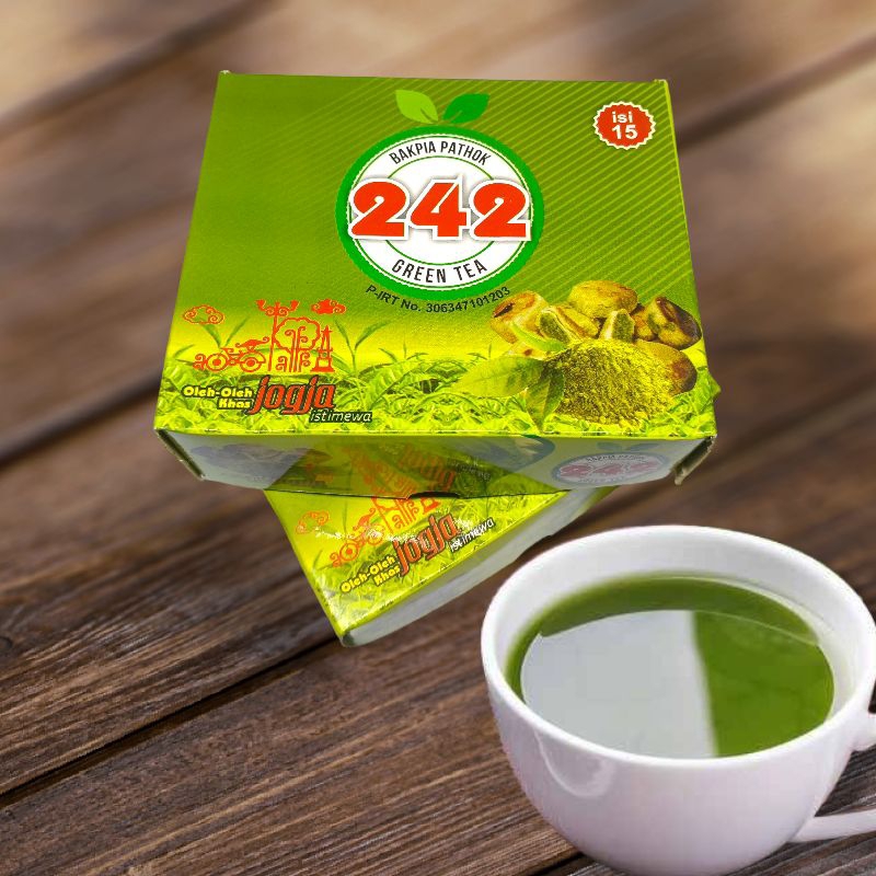 

Original Bakpia pathok rasa green tea isi 15. Dijamin baru!!!