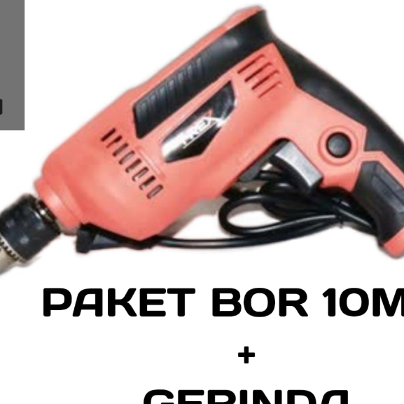 BELI 2 GRATIS 1  [ORIGINAL] MIKAYO Mesin Bor Bolak Balik Tangan Listrik 10mm Electric Drill Variable Speed FULL SET spt mailtank,jld