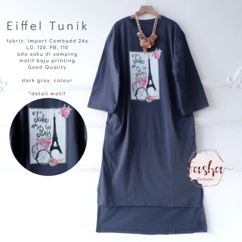 (NEW)TUNIK WANITA OOTD//ARAFA/EIFFEL BY FASHA