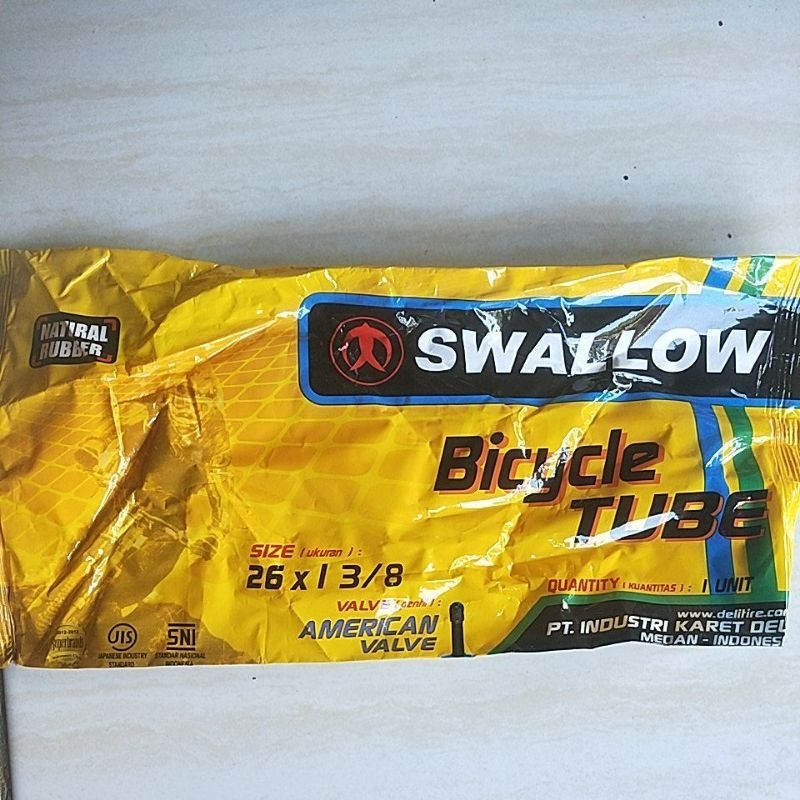 Ban Dalam Sepeda Ukuran 26 x 1 3/8 SWALLOW