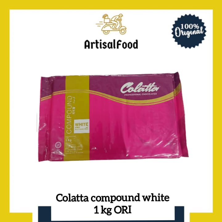 

COLATTA WHITE ORI 1kg coklat batang compound