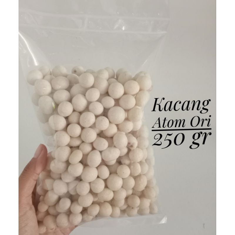 

Kacang atom original 250 gr - kacang atom putih