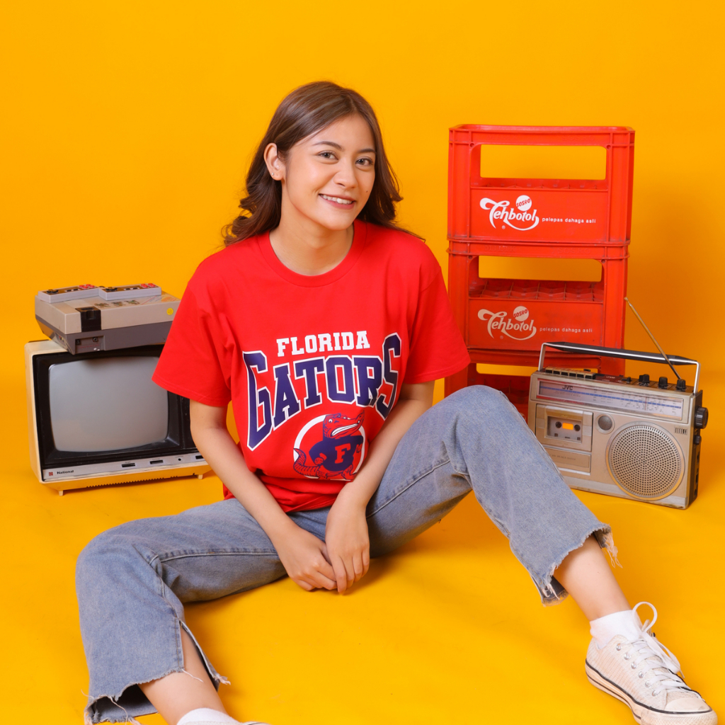 Kaos Distro Florida Gators New States Apparel Premium Pria dan Wanita