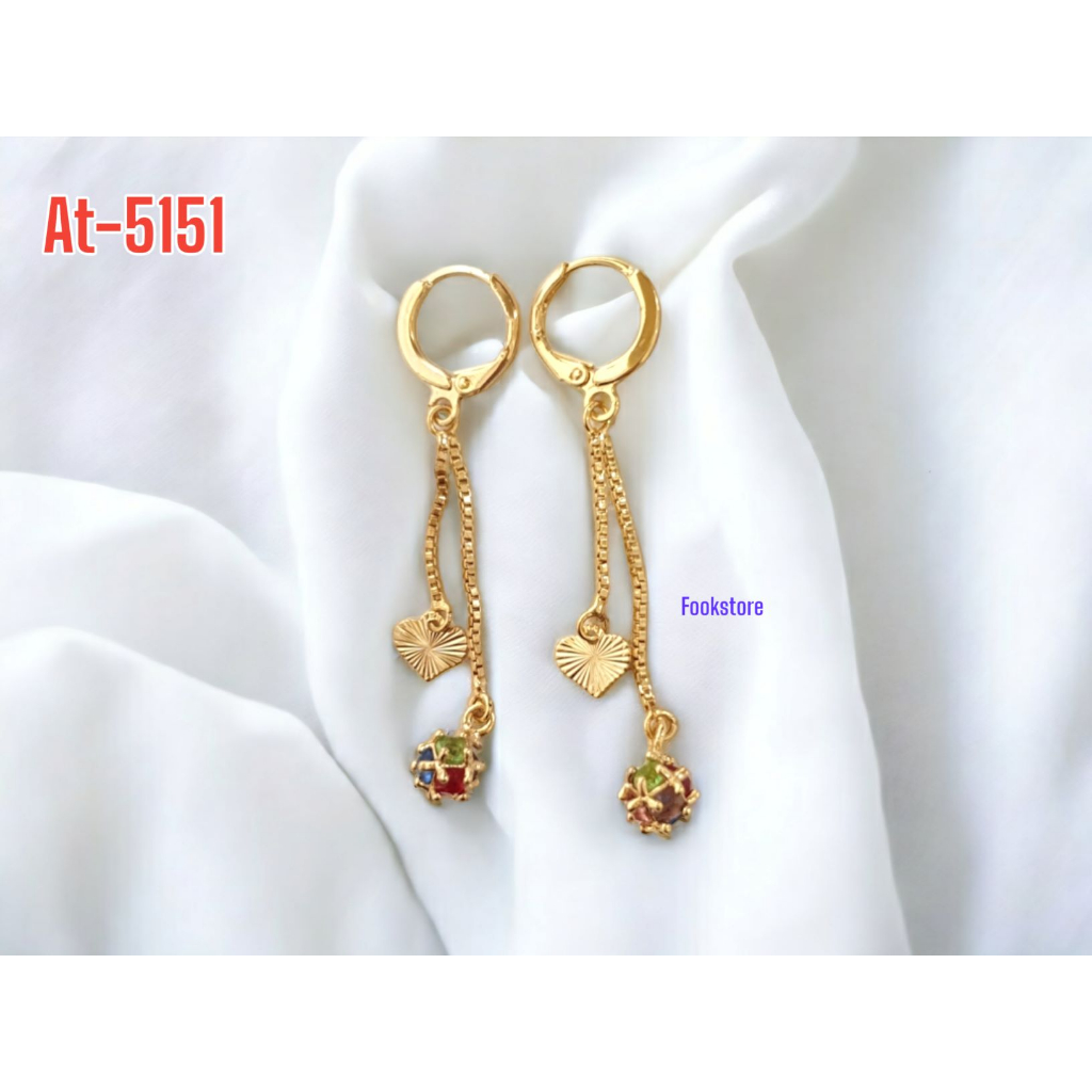 ANTING DEWASA JURAI MOTIF BOLA WARNA /AT-5151