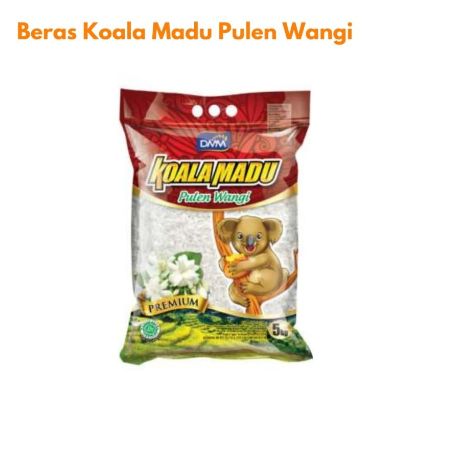 

Beras Koala Madu Pulen Wangi 5kg