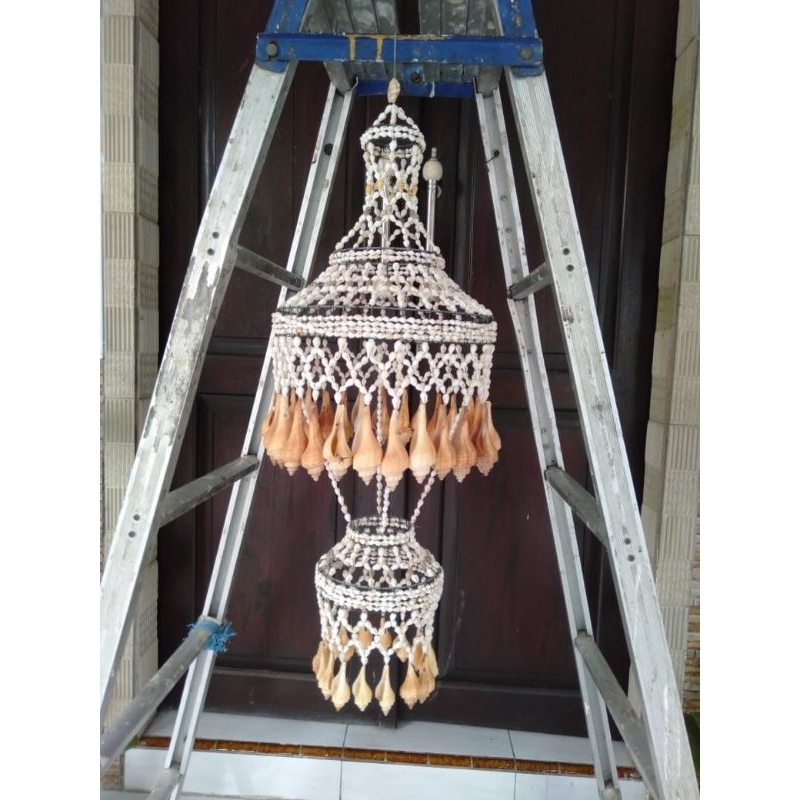 KAP LAMPU KERANG MODEL PETROMAK