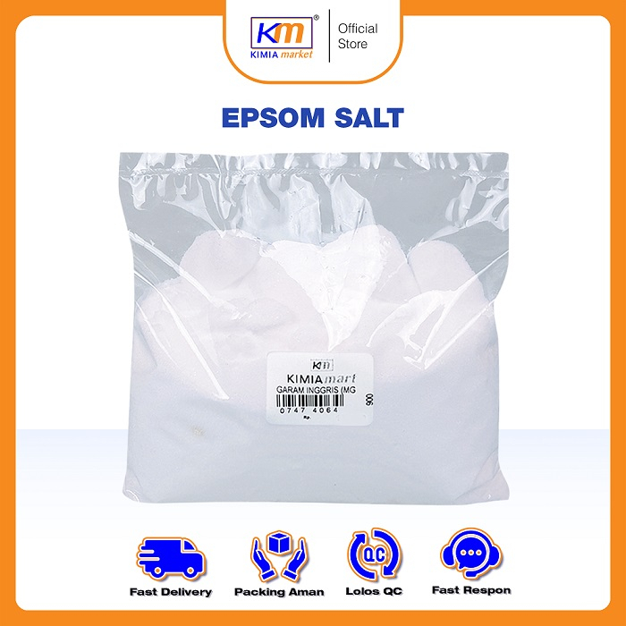 

Epsom Salt 1KG / Garam Inggris ex Jerman 1KG/ Magnesium Sulphate Germany / Garam Food Grade