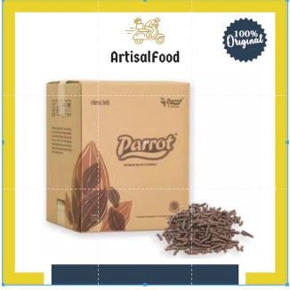 

meises PARROT 250gr cokelat