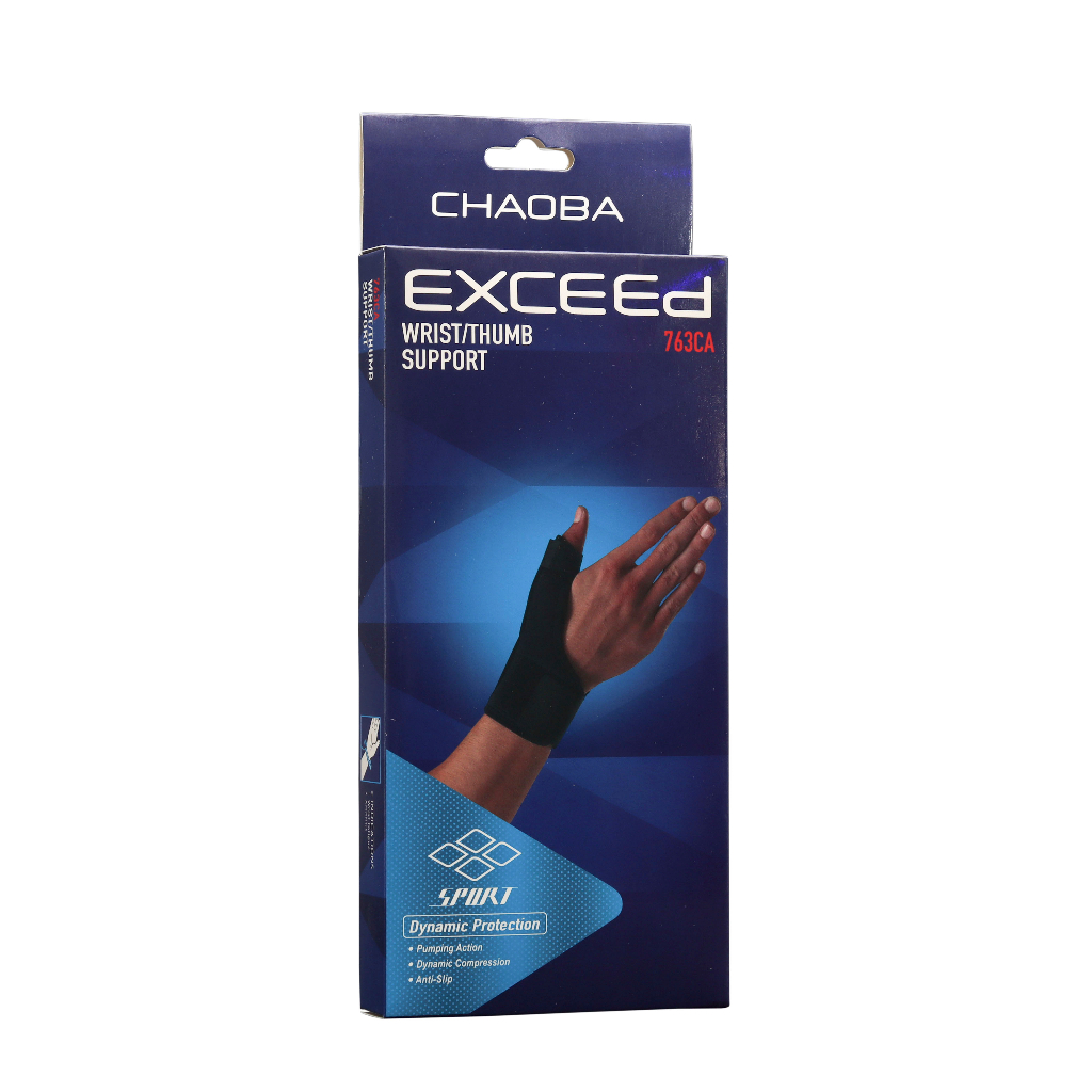 Thumb Splint Wrist De Quervain Support Exceed 763CA Terapi Jempol 0710