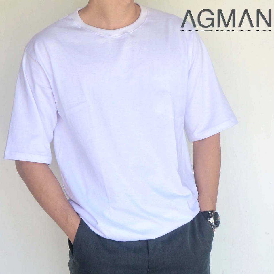 AGMAN Kaos Oversize Unisex Combed 24S