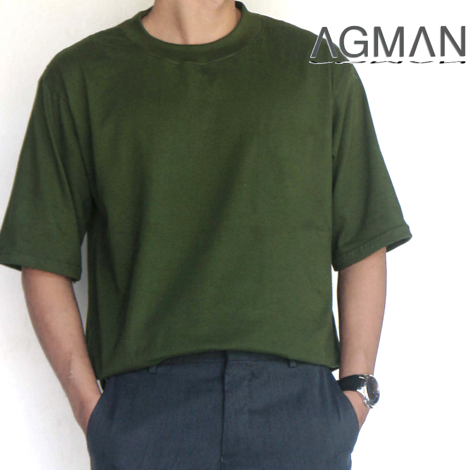 AGMAN Kaos Oversize Unisex Combed 24S