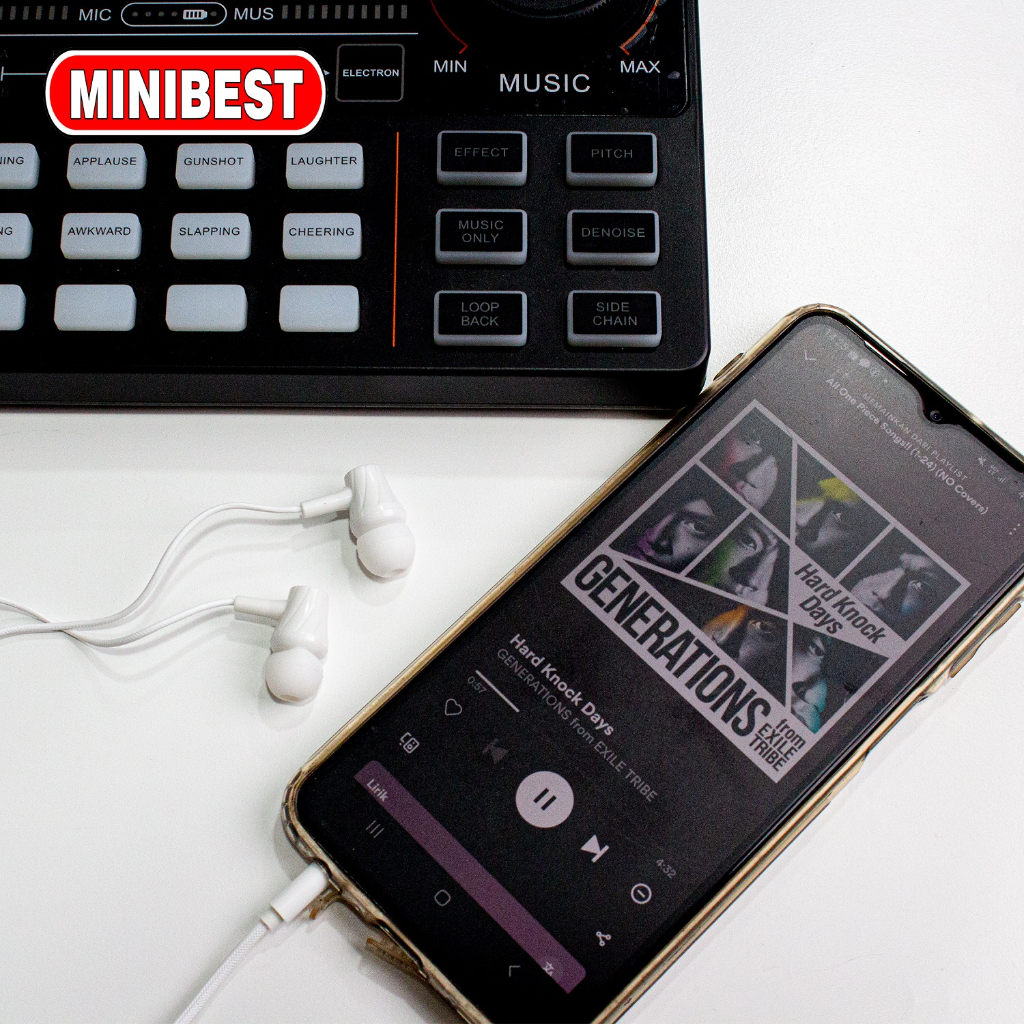 [PAKET GROSIRAN] MB Handsfree MB-138 Stereo Surround Music Earphone