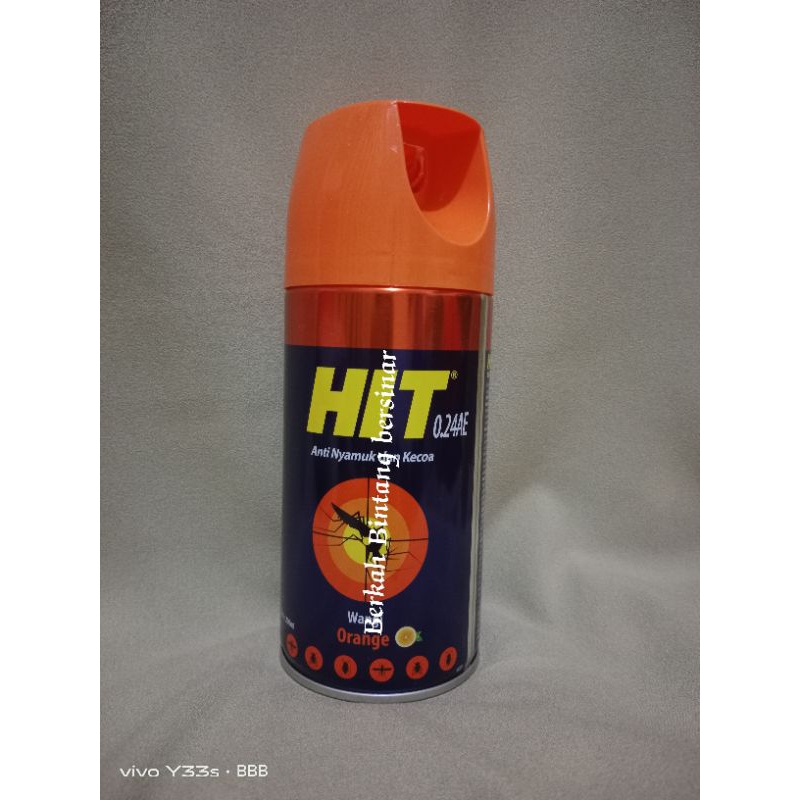 Hit Obat Nyamuk Semprot Orange 200ml