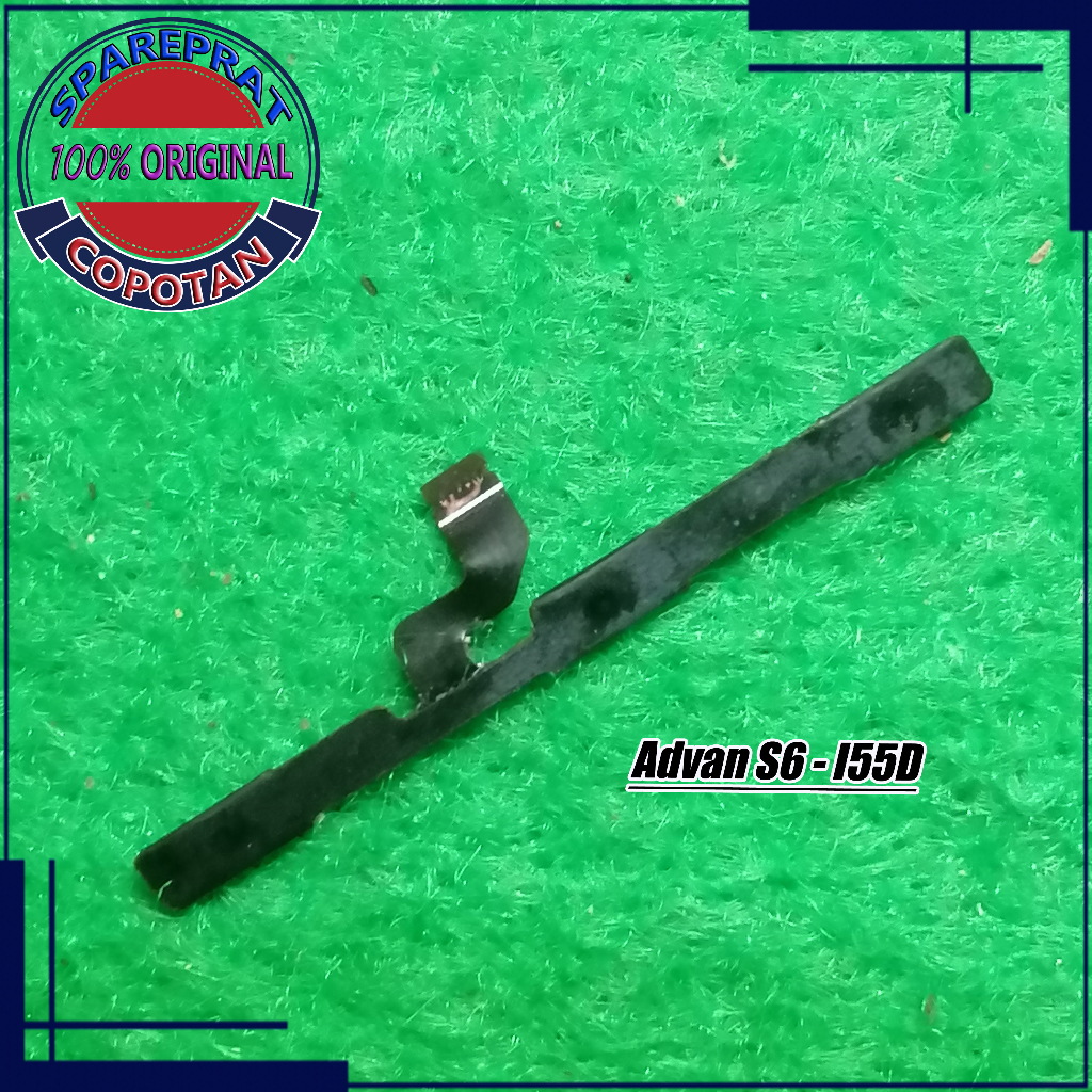 Advan S6 I55d Fleksibel Flexible Tombol Power ON OFF Volume Original Copotan