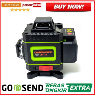 

Unik Mesin Self Leveling 16 Line Laser 4D Remote LD-515 Green Limited
