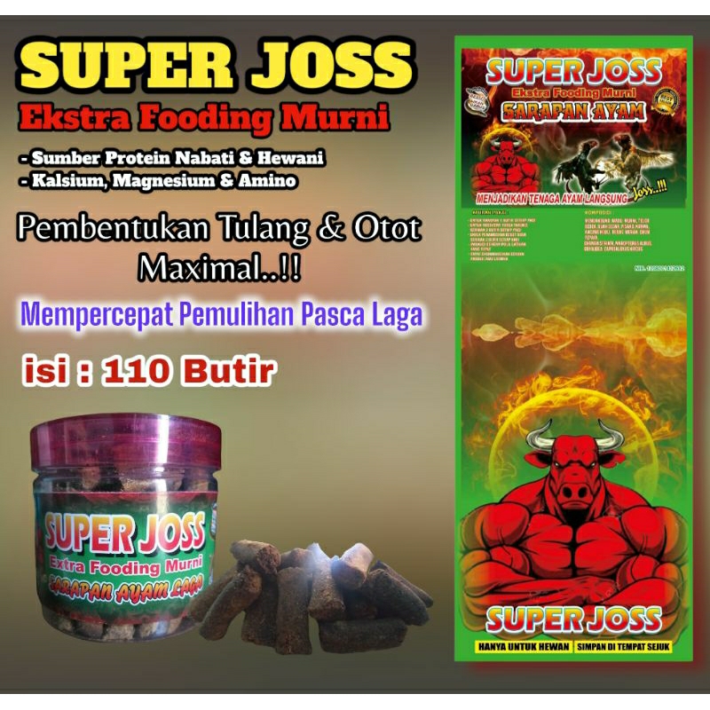 SUPER JOSS Extra Fooding Murni Ayam Laga ~ New Product SUPER JOSS