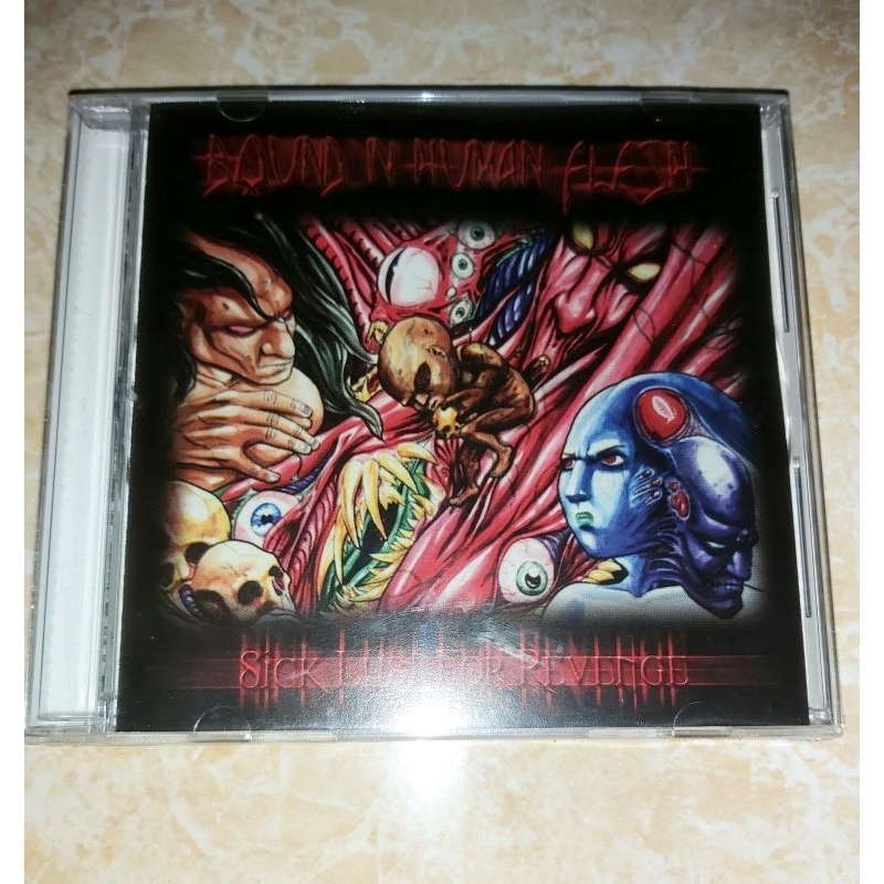CD BOUND IN HUMAN FLESH - Sick Lust For Revenge