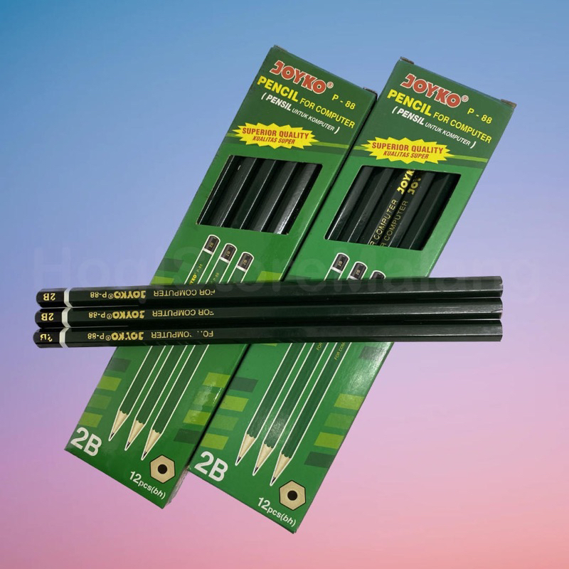 

Pensil Joyko 2B Hijau dan Biru