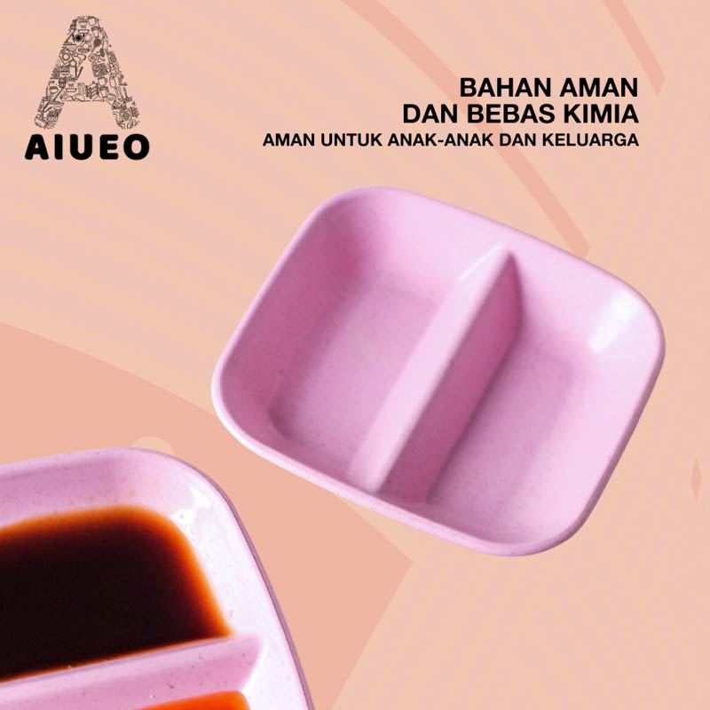 AIUEO | Tempat Saus Saos Sambel Kecap Wadah Sambal Kecap Kecil | Wadah sambel | mangkok murah grosir