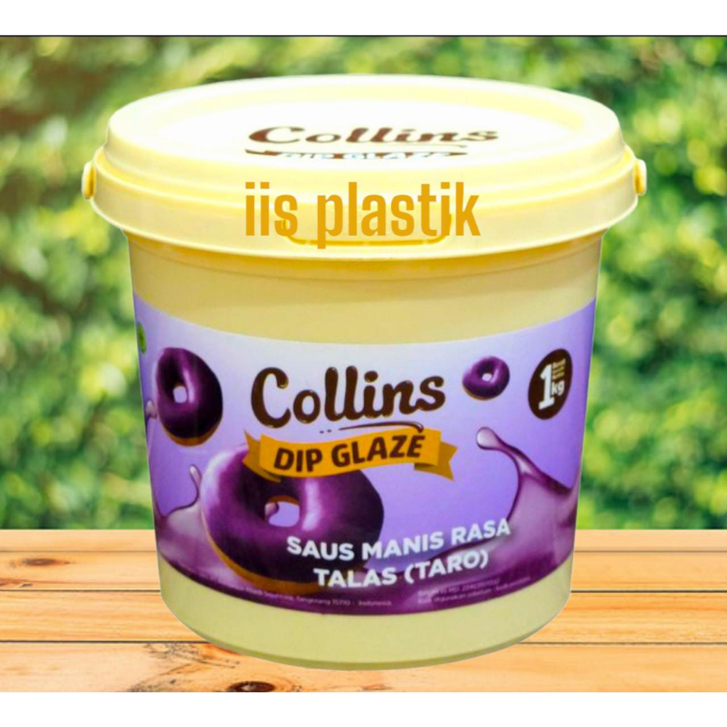 PROMO!! Collins Dip Glaze 1KG RASA TARO