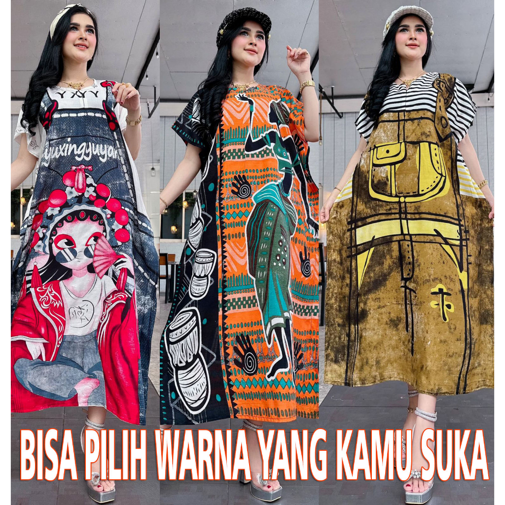 DASTER BUSUI SLETING FRIENDLY LOWO JUMBO BAJU MENYUSUI PAKAIAN WANITA BAJU TIDUR ADEM BAJU SANTAI