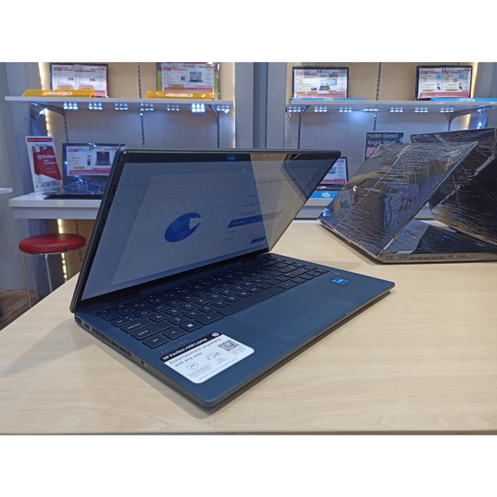 LAPTOP MURAH BARU HP PAVILION X360 14 INTEL I3 1215U 8GB 256GB 14 FHD IPS TOUCH WINDOWS 11 HOME