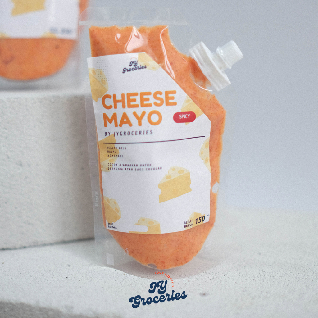 

Saos Saus Cheese Spicy Mayo Halal Sauce 250ml