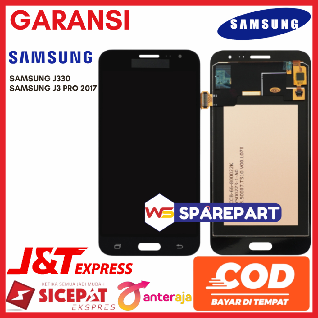 LCD SAMSUNG J3 PRO / J330 / J3 PRO - ORIGINAL FULLSET TOUCHSCREEN