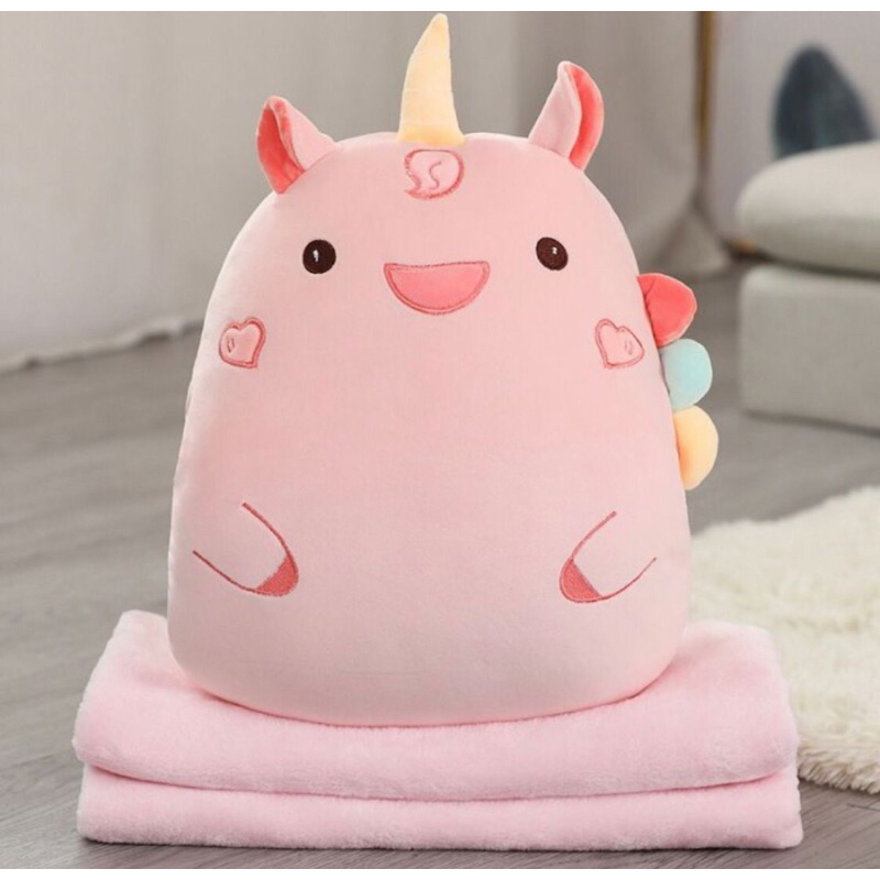 Bantal Fluffy Balmut import bantal selimut import 2in1