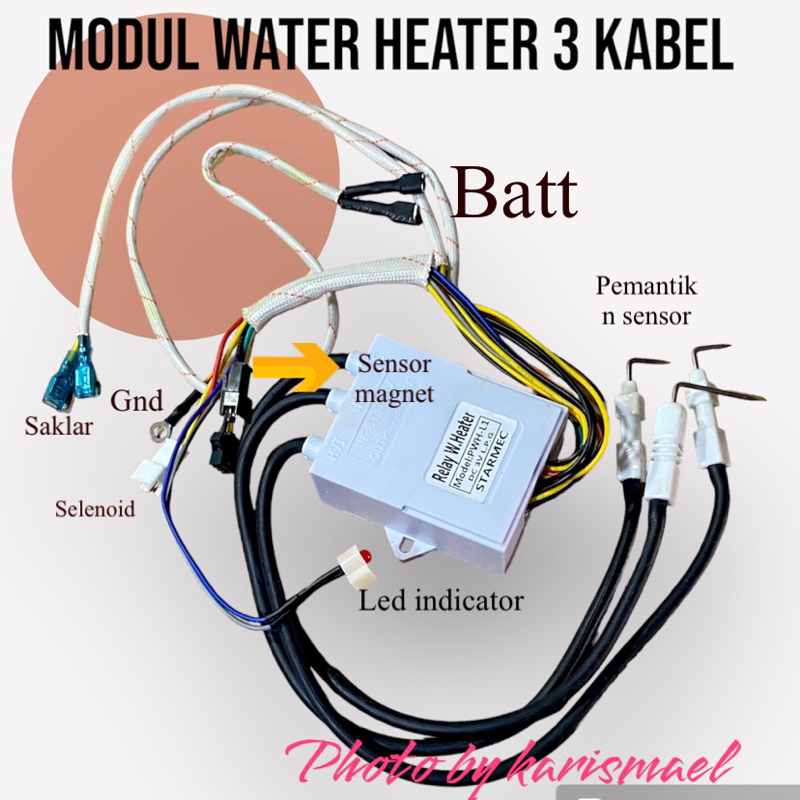 mesin modul  pemantik water heater Universal