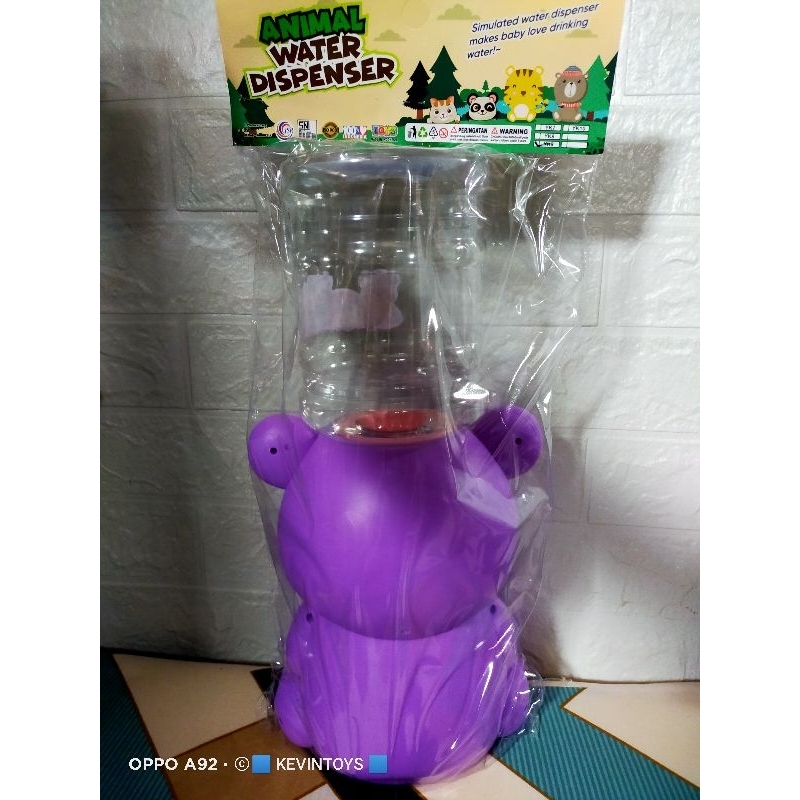 YK 9 MAINAN BIG WATER DISPENSER KHARAKTER  HEWAN PANDA YOGO BATA (KTG) / MAINAN DISPENSER BESAR BISA DI ISI AIR