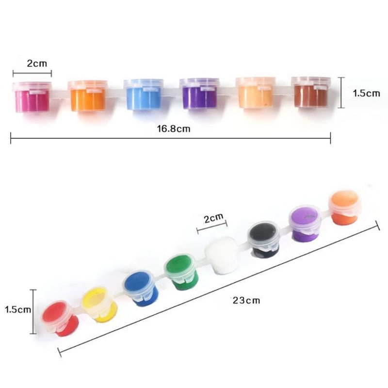 

CAT AIR WARNA WATERCOLOR BONUS KUAS LUKIS/ MEWARNAI MELUKIS CAT 8 & 12 WARNA