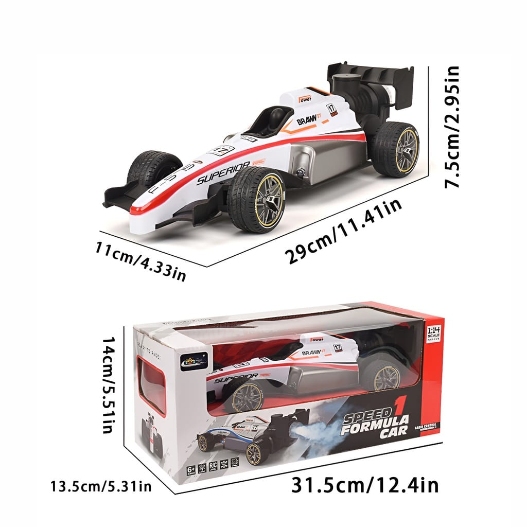 SPEED FORMULA CAR RC Ferrari F1 Remote Control SMOKE