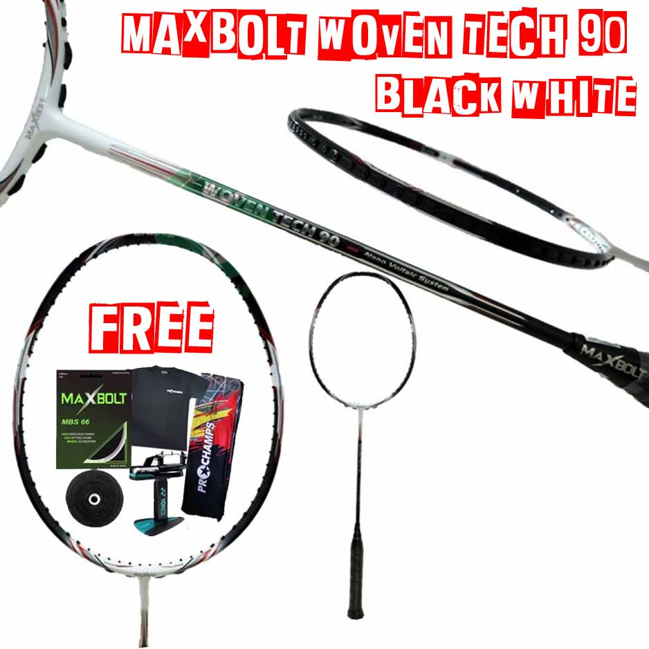 Raket Badminton Maxbolt Woven tech 90 Original