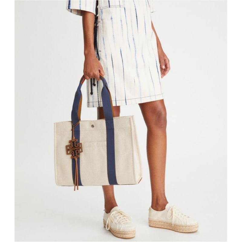 Tory Burch Canvas Tote Bag