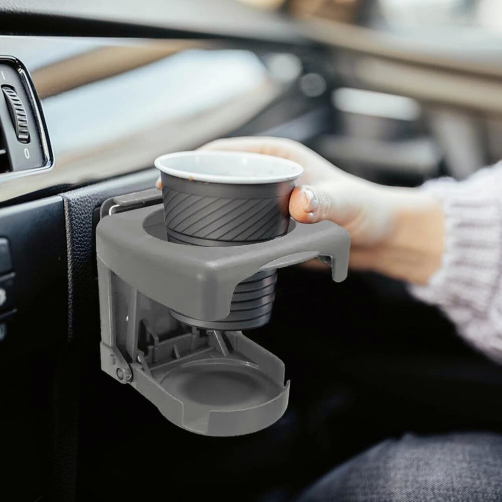 WTW  Foldable Car Cup Holder Tempat Botol Gelas Minuman Mobil Bisa Di Lipat