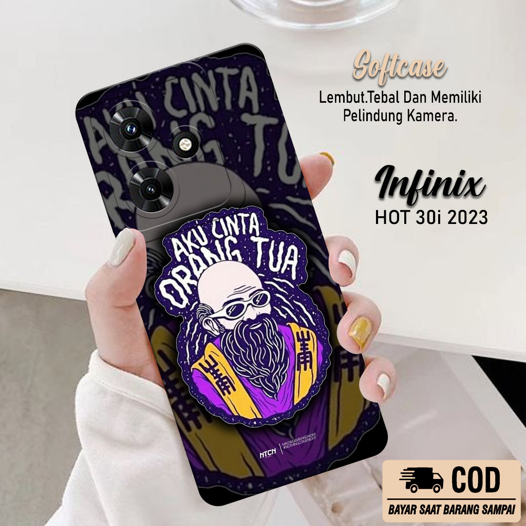 Case Hp Infinix Hot 30i 2023 - Softcase Infinix Hot 30i Terbaru - Casing Infinix Hot 30i - Kesing In