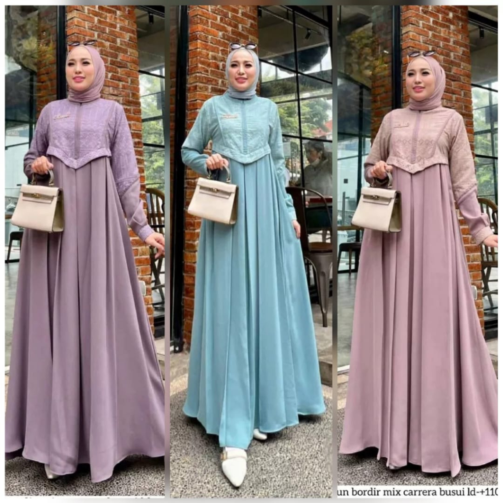 [COD]  KUMALA DRES , gamis cringkle mix burkat GAMIS BEST SELLER