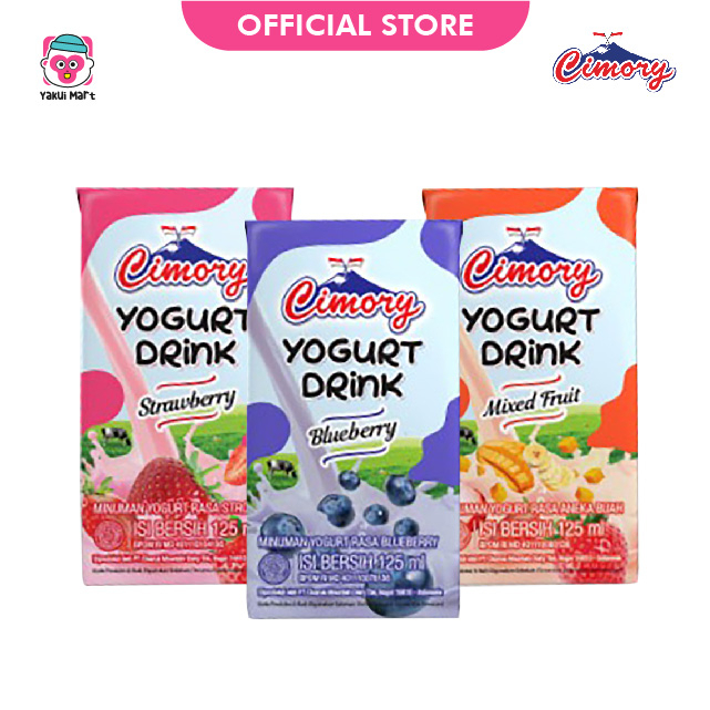 

⭐YAKUI MART⭐ Cimory Yogurt Drink 125ml Minuman Yoghurt Blueberry Strawberry Mixfruit